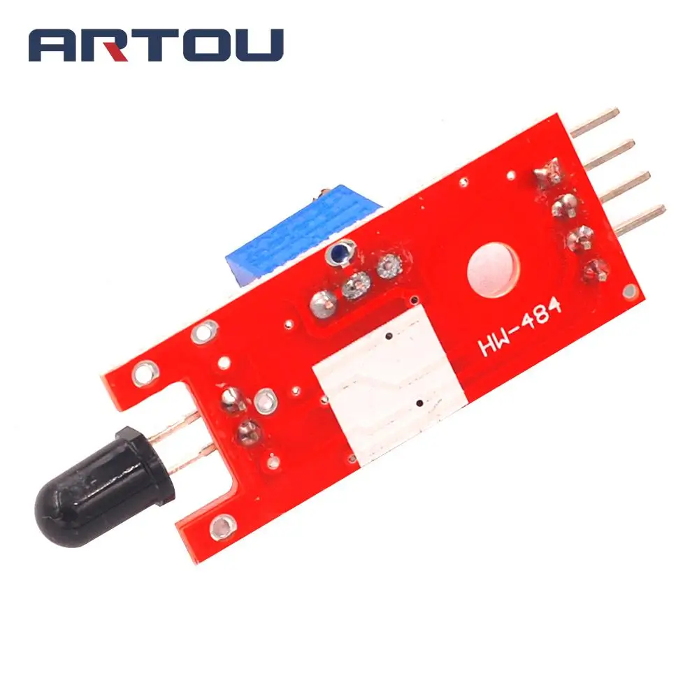 1pcs/lot KY-026 Flame Sensor Module IR Sensor Detector For Temperature Detecting Suitable For Arduino