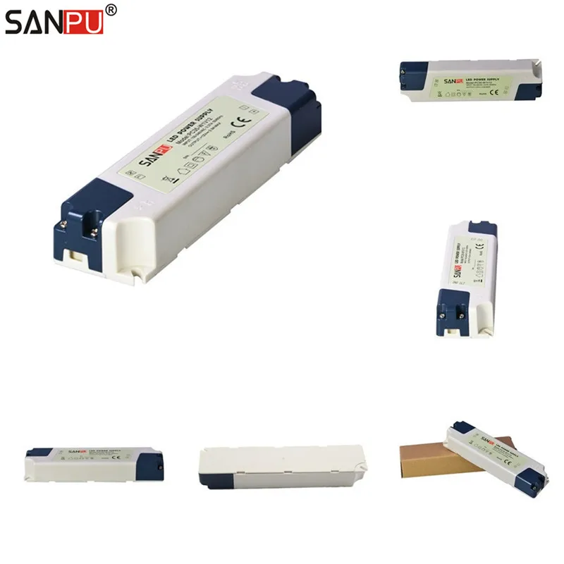 

SANPU SMPS 35W LED Drivers 12V AC 110V 220V to DC Lighting Transformers Switching Power Supplies Full Container Load Wholesale