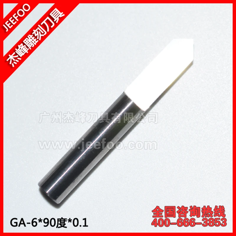 

6*90degree*0.1 Flat Bottom End Milling / Engraving Tools,Carving End Mill,V Shape CNC Router Milling Cutter