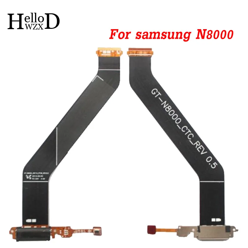 Factoy Price Top Quality Charger Port USB Charging Dock Connector Flex Cable For Samsung Galaxy Note 10.1 GT-N8000 N8010