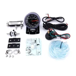 Dyoracing 60MM Car Turbo Boost Gauge 3Bar With Adjustable Turbo Boost Controller Kit 1-30PSI IN-CABIN Car Meter
