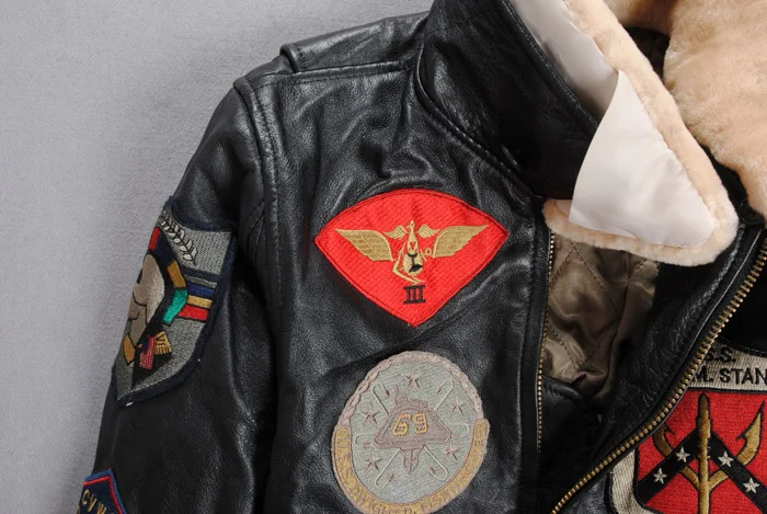 2023 New Women\'s Genuine Leather Jacket lady Cowhide Skin Flight Pilot Bomber Motorcycle Jacket Motorcycle Biker Coats