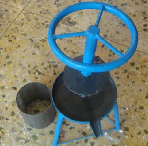 دليل شحم الخنزير آلة الضغط اليدوي خنزير آلة ضغط الزيت