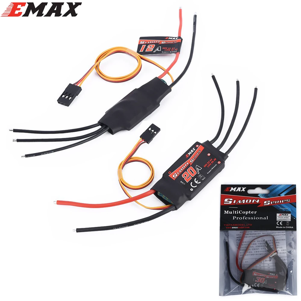 

Emax Simonk Series 12A 20A 30A ESC For Quadcopter QAV250 F450 F500 F550 RC Multicopter Quadcopter