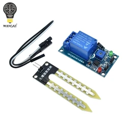 WAVGAT Soil Moisture Sensor DC 12V Relay Control Module soil moisture sensor relay Automatic watering humidity starting switch