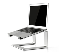 Hyvarwey AP-9 Aluminum Alloy 11-17 inch Notebook Laptop Stand Ergonomic Notebook Cooler Laptop Cooling Black Silver Grey