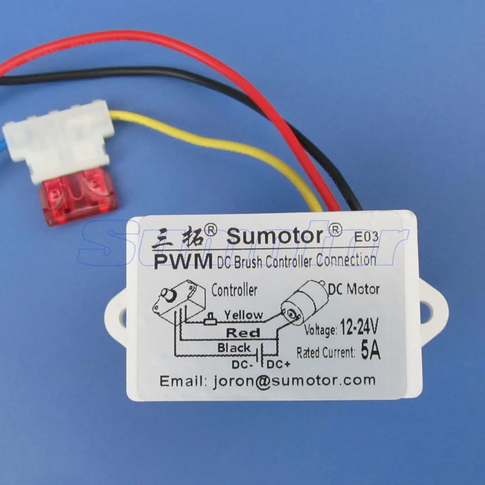 5A 12V 60W 24V 120W Adjuster Regulator PWM speed controller Has patent Pulse Width Modulator AMP Governor DC brush motor switch