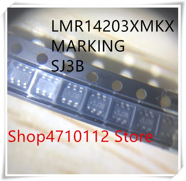 

NEW 10PCS/LOT LMR14203XMKX LMR14203XMK LMR14203 MARKING SJ3B SJ38 SOT23-6 IC