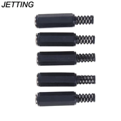 JETTING 5PCS 3.5mm Female Aux Audio Jack Plug to USB male Stereo Audio Converter Cord Car MP3 Cable Adapter