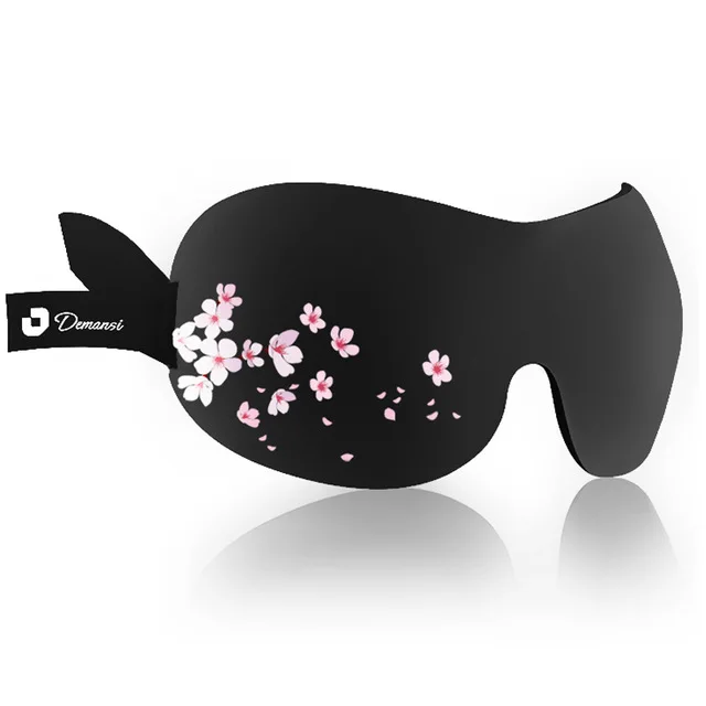 

3D eye mask with ear plug breathable stereoscopic goggles sleep blackout goggles sleep earplugs