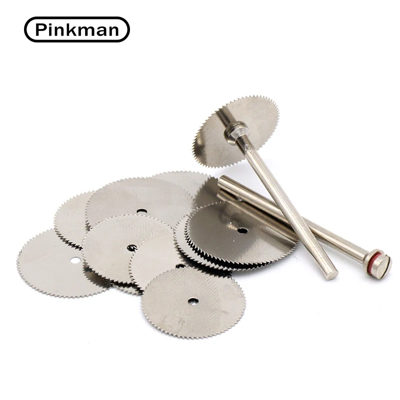 Cutting Discs Rotary Tools Cutting Wheel Mandrel Rod for Dremel Tools Accessories Stainless Steel Dremel Discs 16/18/22/25/32mm