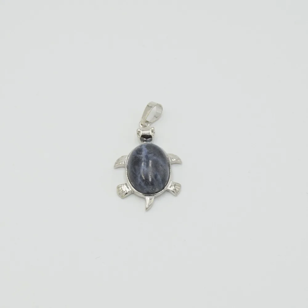 Cute Lovely Tortoise Necklace Pendant Natural Stone Bead Purple Rose Pink Quartz Turtle Charms Pendant For Women Jewerly Making