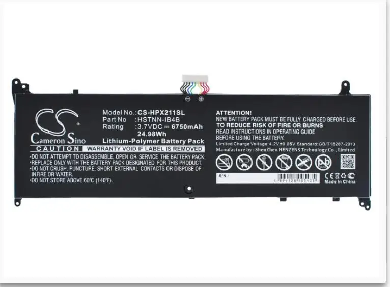 

Cameron Sino 6750mAh battery for HP 11-G010NR 11-G012NR Envy X2 11 11-G000ES 694398-2C1 DW02XL HSTNN-DB4B