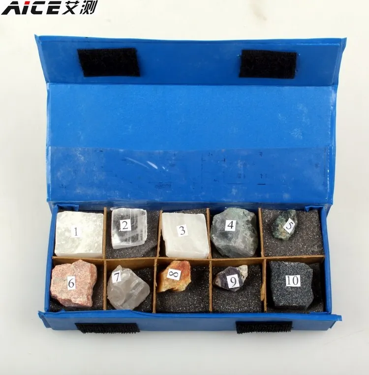 

[Stone hardness tester] Mohs hardness tester / Mohs hardness tester / mineral hardness standard local texture survey