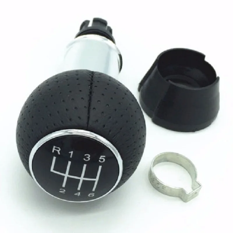 12mm Car Shift Knob Auto Gear shifter For Audi A3 A4 S4 B6 B7 Passat B5 B6 B7 CC Golf 4 5 6 7 Mk4 Polo Bora Caddy Beetle