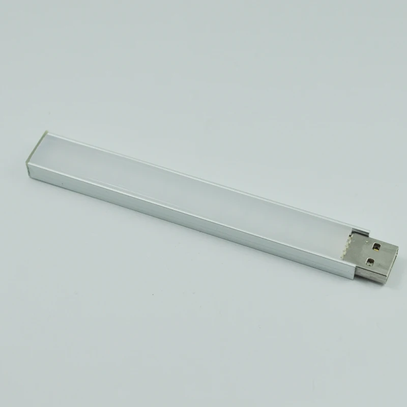 High Power Plant Lamp USB 5v Red and Blue LED Greenhouse Plants Hydroponics Flower Panel 4.8W with Support Hose USB Metal Tube - close-up view