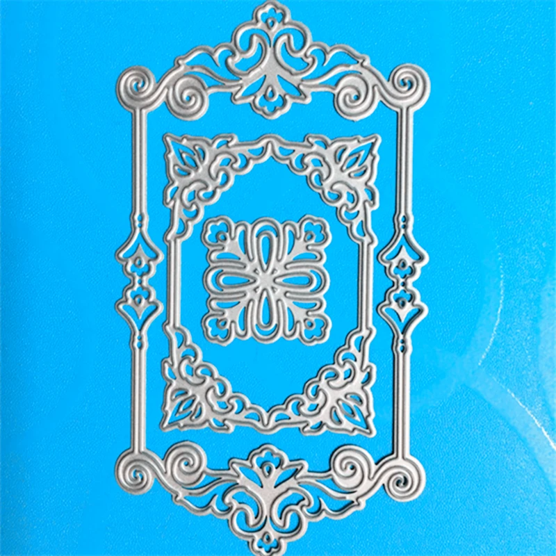 

YLCD018 Frame Metal Cutting Dies For Scrapbooking Stencils DIY Album Cards Decoration Embossing Folder Die Cuts Template New