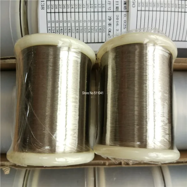 

nickel wire 0.025mm purity 99.99% 1kg sample , free shipping