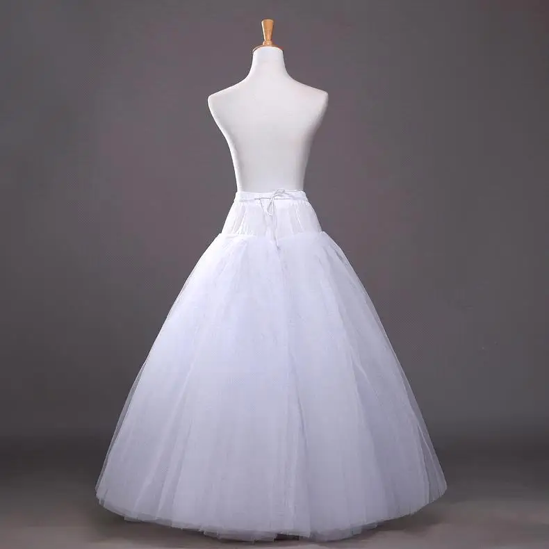 E JUE SHUNG Miễn Phí Vận Chuyển Chữ A Petticoat Cho Đám Cưới Vải Tuyn Cao Cấp Tây Nam Không Crinoline