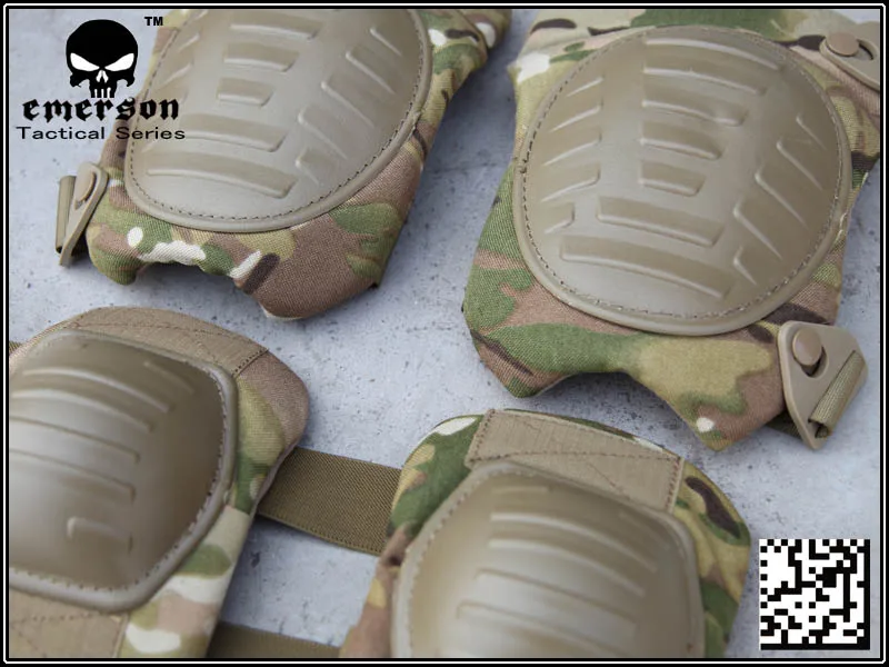 Emerald military protective pad, elbow and knee pad set, em7065