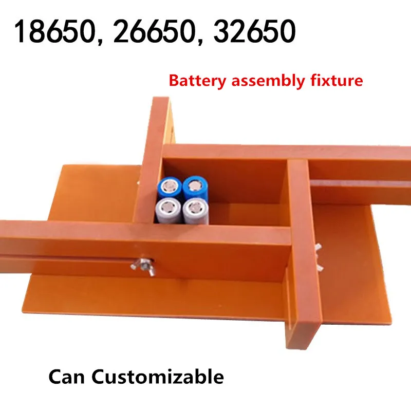 Universal Adjustable Battery Fixture Spot Welder Welding Fixed Fixture For 18650 26650 32650 Power Lithium Batteries Pack