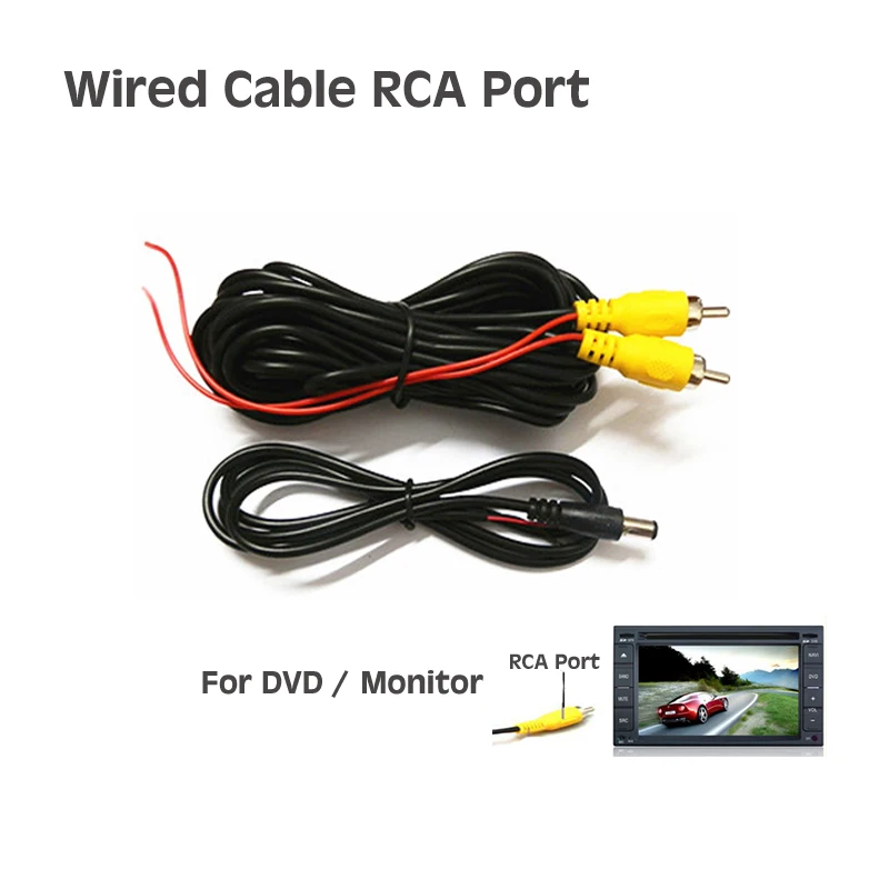 Extra Payment for Wire Cable RCA Port for DVD / Monitor  2.5MM Earphone Port for Portable GPS NO Seperate Single Selling