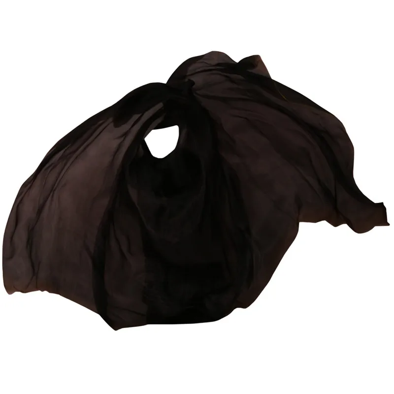 high quality cheap dance veils women\'s sexy 100% silk belly dance veil wholesale black Wine red