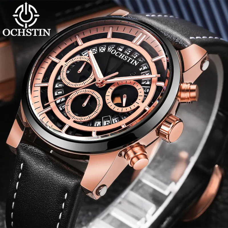 

Luxury Brand OCHSTIN Men Sports Watches Men's Army Military Watch Man Quartz Clock Relogio Masculino Montre Homme