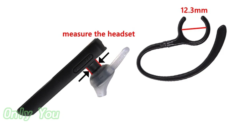 2 шт., поворотный крючок Aipinchun для наушников, 12,3 мм