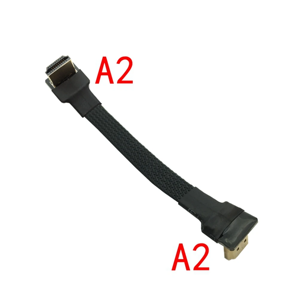 Fpv 15cm 20cm 30cm 50cm fpc fita plana hd-cabo compatível para hd hdtv fpv multicopter fotografia aérea