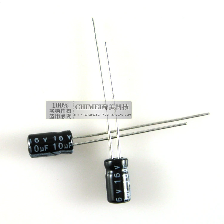 Electrolytic capacitor 16V 10UF volume 8X3MM capacitor