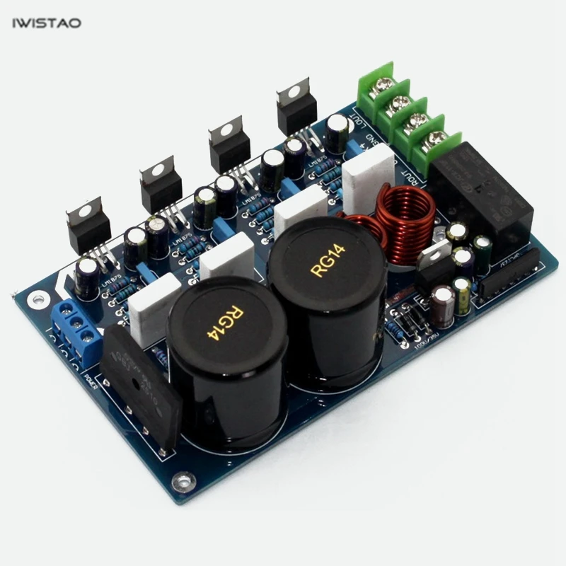 

IWISTAO LM1875 Плата параллельного усилителя мощности 2x50 Вт стерео HIFI аудио DIY