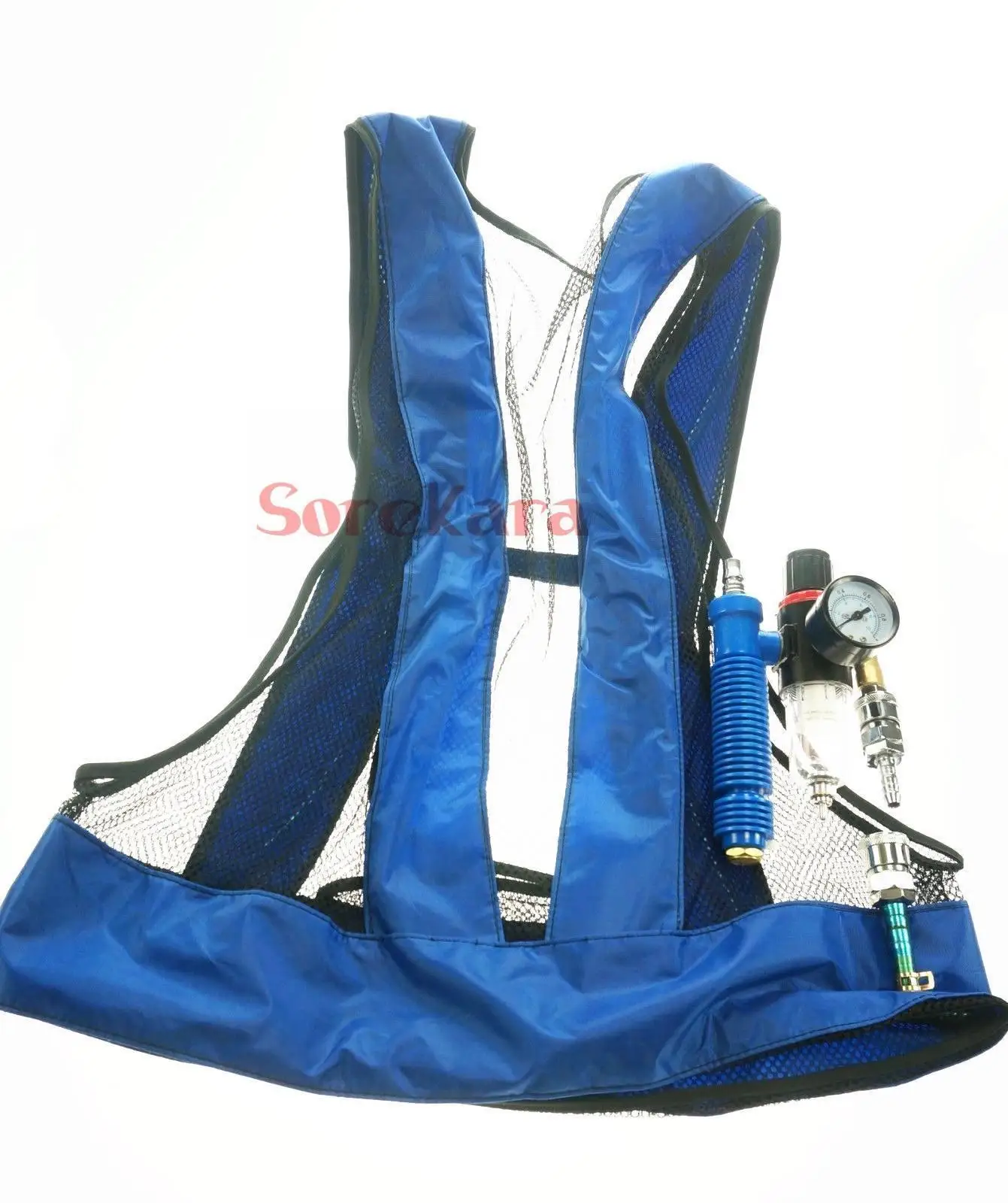 Vortex Tube Air Conditioner Waistcoat Compressed Cooling Vest Welding Steel