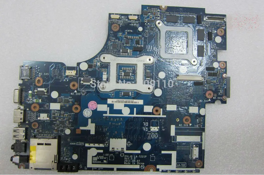 yourui  For Acer Aspire 5830 5830TG Laptop Motherboard s989 Hm65 MB.RHJ02.001 MBRHJ02001 LA-7221P GeForce GT540M mainboard