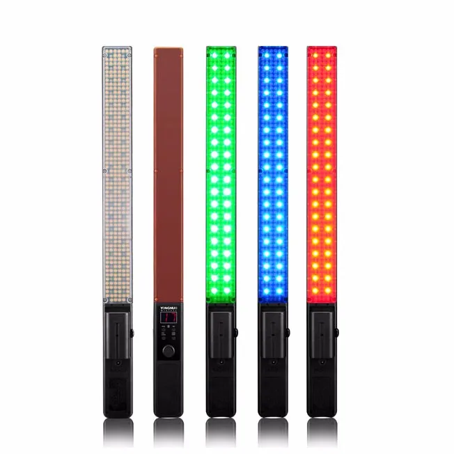 YONGNUO YN360 Handheld LED Video Light 3200k 5500k RGB Colorful 39.5CM + BATTERY + Charger