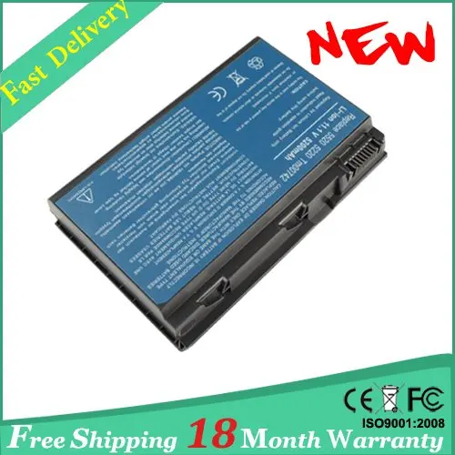 6 Cells Li-on Battery for Acer TravelMate 5710, 5710G, 5720, 5720G, 5730, 5730G, 6592, 6592G  GRAPE32 GRAPE34