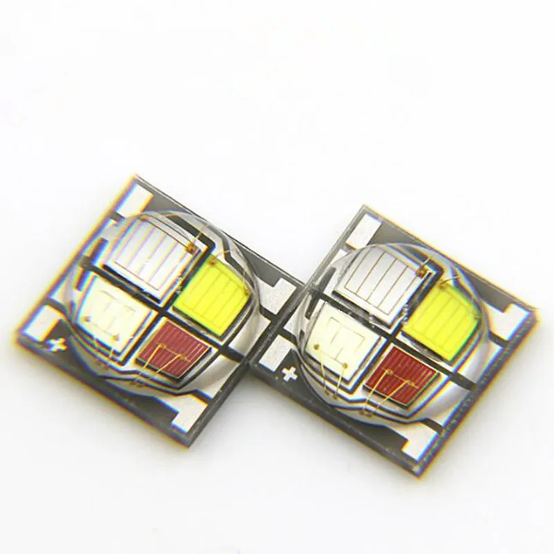 10pcs RGBW 5050 chip 12W LED SMD  high power beads flashlight /car/bicycle lamp/Project light/headlight Ceramic substrate