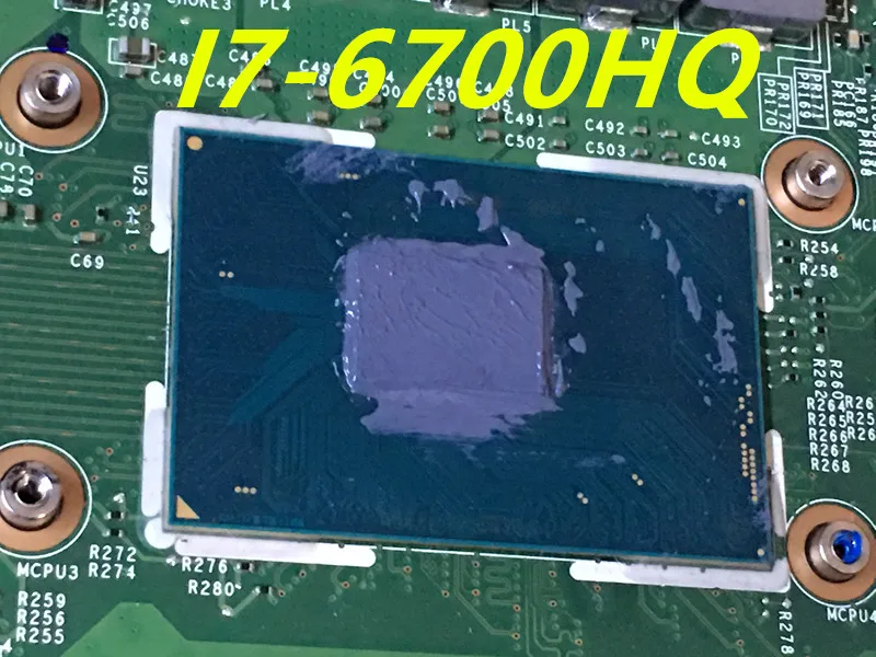   MS-16J5 FOR MSI Prestige PE70 PE60 6QE GE62 GE72 Laptop Motherboard WITH i7-6700HQ 2.6Ghz CPU MS-16J51 100% TESED OK