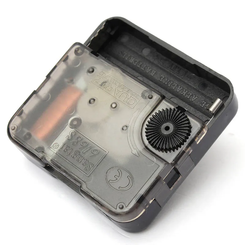 Red Hot Household DIY Quartz Clock Movement Mechanism with Hook DIY Repair Parts With Red Main Hands Clock Parts