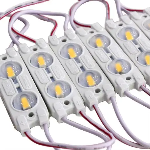 DC12V SMD 5730 2 Leds/Piece High Power LED Module Len High Lumen Injection Led Module Warm White/Cool White IP65