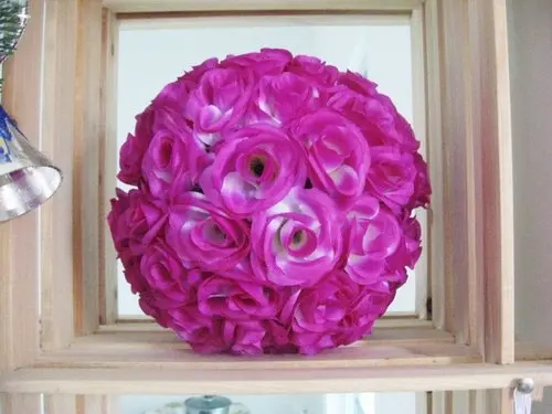 SPR 25cm silk flower ball lilac wedding kissing ball-celebration decoration party decoration flower