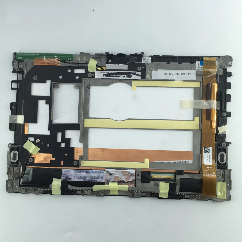 

test good LCD display & touch screen panel digitizer glass Assembly with frame Replacement For Asus Eee Pad Transformer TF101