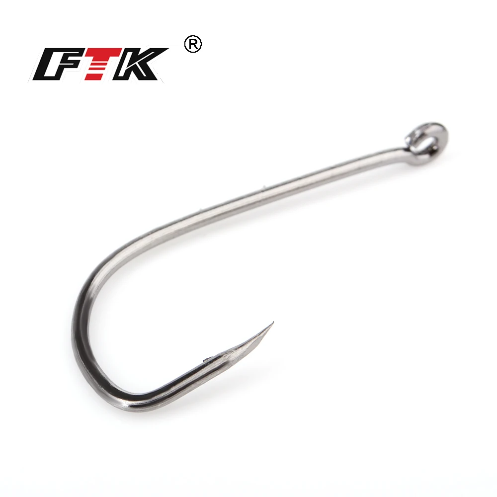 FTK 92666 Fishhook Fish hook Baitholder Size5/0#-1/0# with 50pcs/lot 1#-10# With 100pcs/lot Hooks From Norway For Carp Fishing