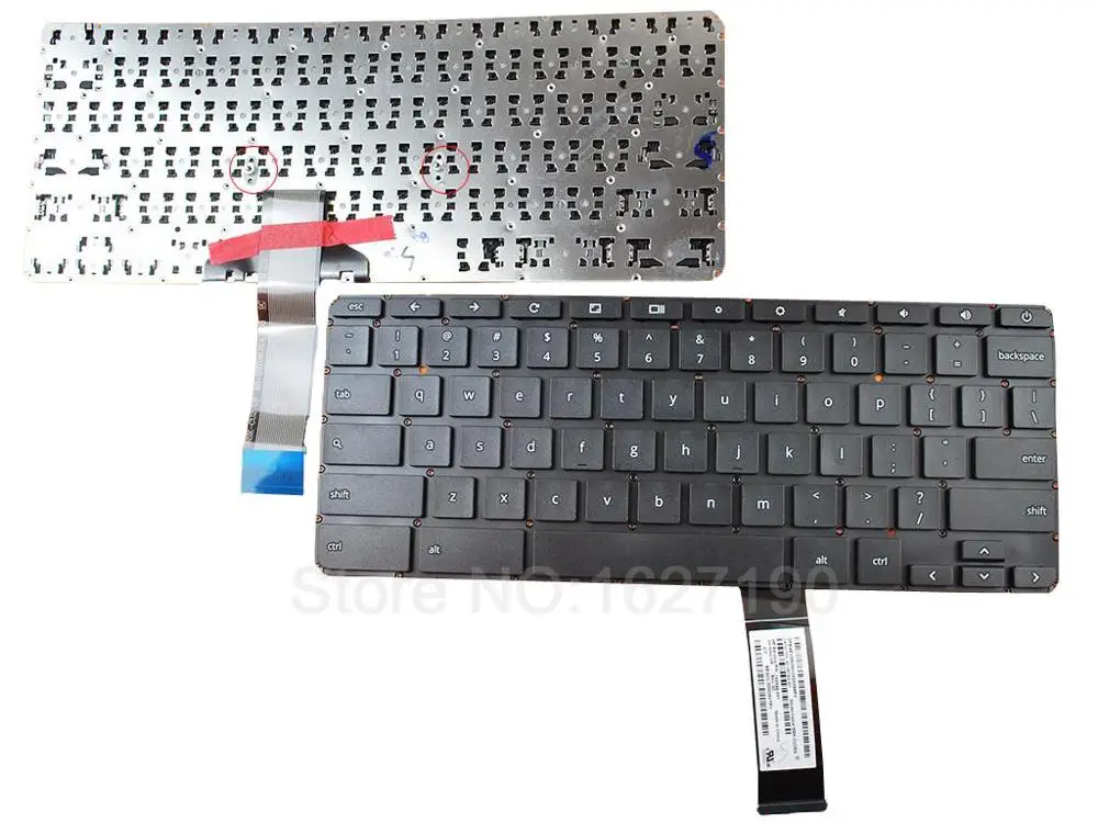 

New US Laptop Keyboard For HP Pavilion Chromebook 11 G3 BLACK Replacement Notebook/Laptop keyboards