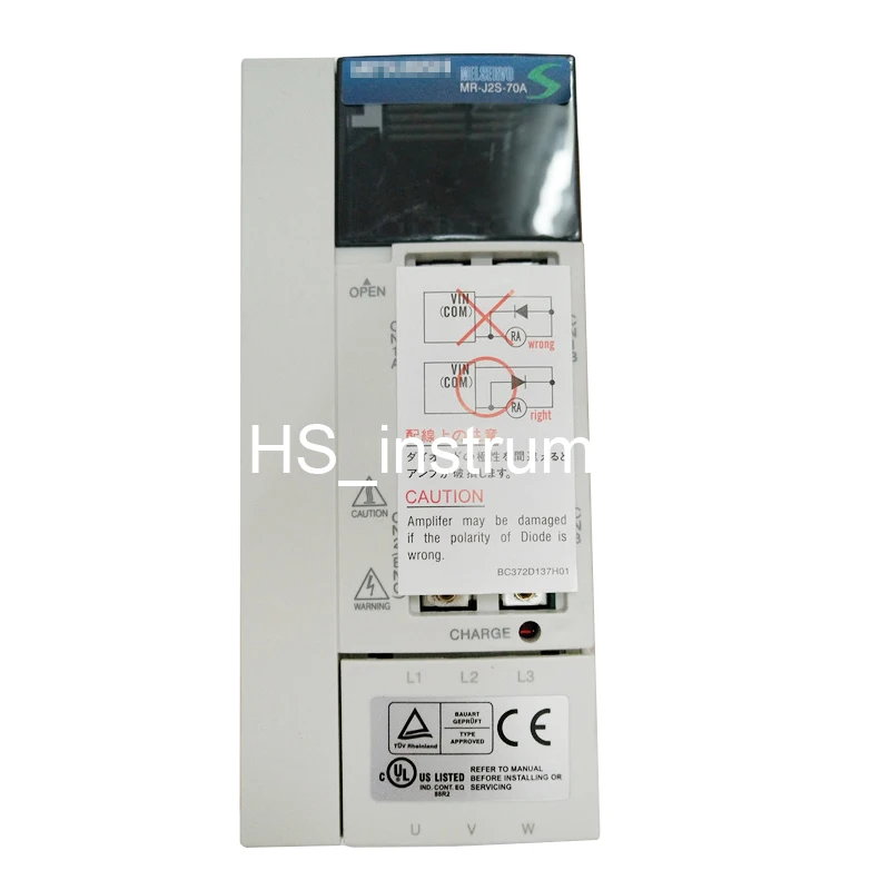 Originele MR-J2S-70A Mitsub Servo Driver 700W Mr J2S 70A MRJ2S70A