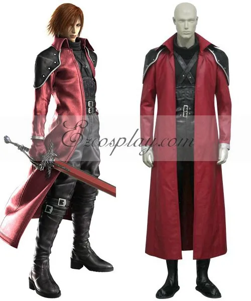 Final Fantasy VII Genesis Rhapsodos Deluxe Cosplay Costume E001