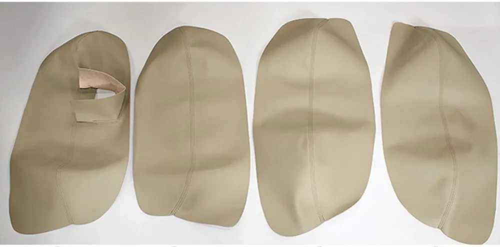Microfiber Front / Rear Door Panel Armrest Leather Cover Protective Trim For Volkswagen Passat B5 Car Interior