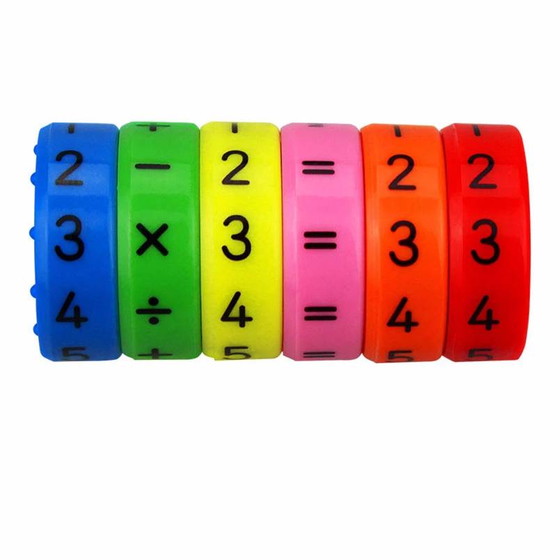 6 sztuk magnetyczne Montessori dzieci przedszkole zabawki edukacyjne dla dzieci matematyka numery DIY montaż puzzle obliczyć gry prezenty dla dzieci