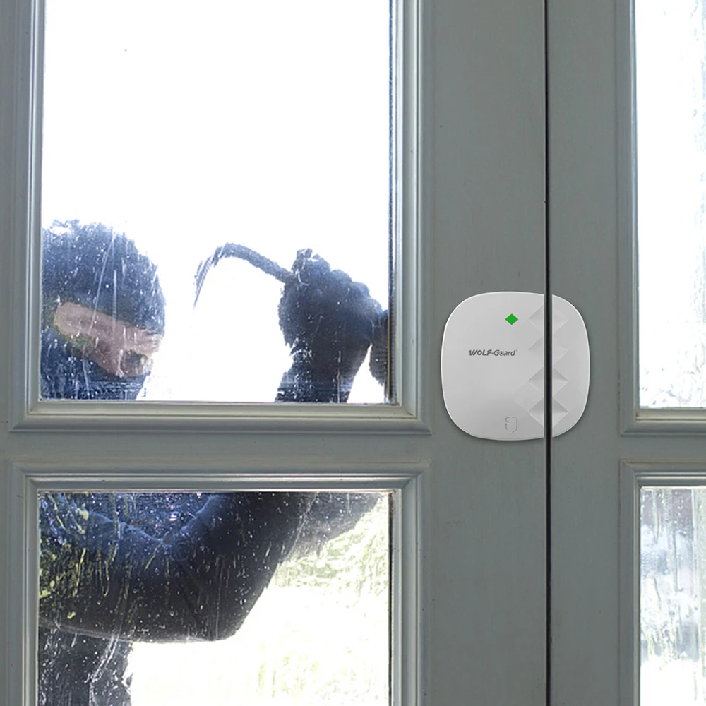 2Pcs Wolf-Guard Wireless Door Sensor Window Magnet Detector Sensitive Parts for Home Security GSM Panel Alarm Burglar System