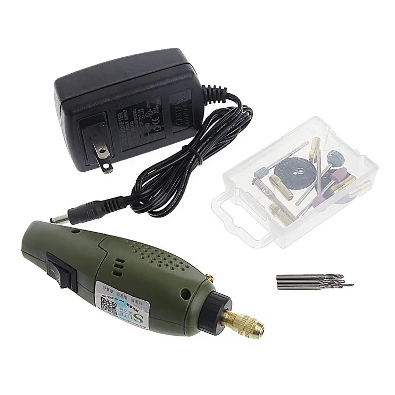 Electric grinder Mini Drill dremel Grinding Set 12V DC dremel accessories Tool for Milling Polishing Drilling Cutting Engraving